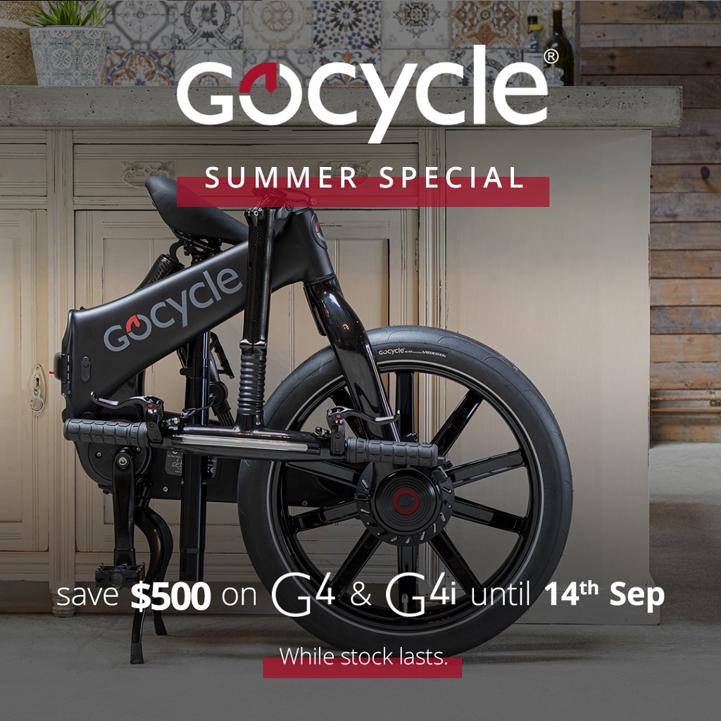 Gocycle’s End of Summer Special