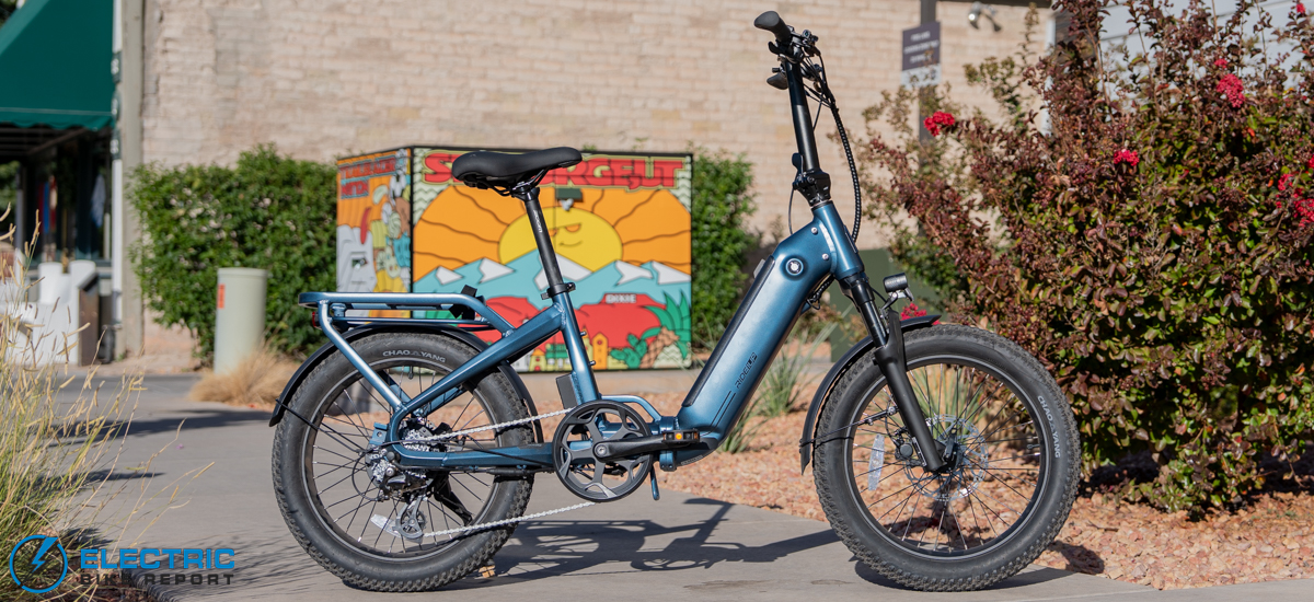 Best Cheap Folding Electric Bike: Ride1UP Portola