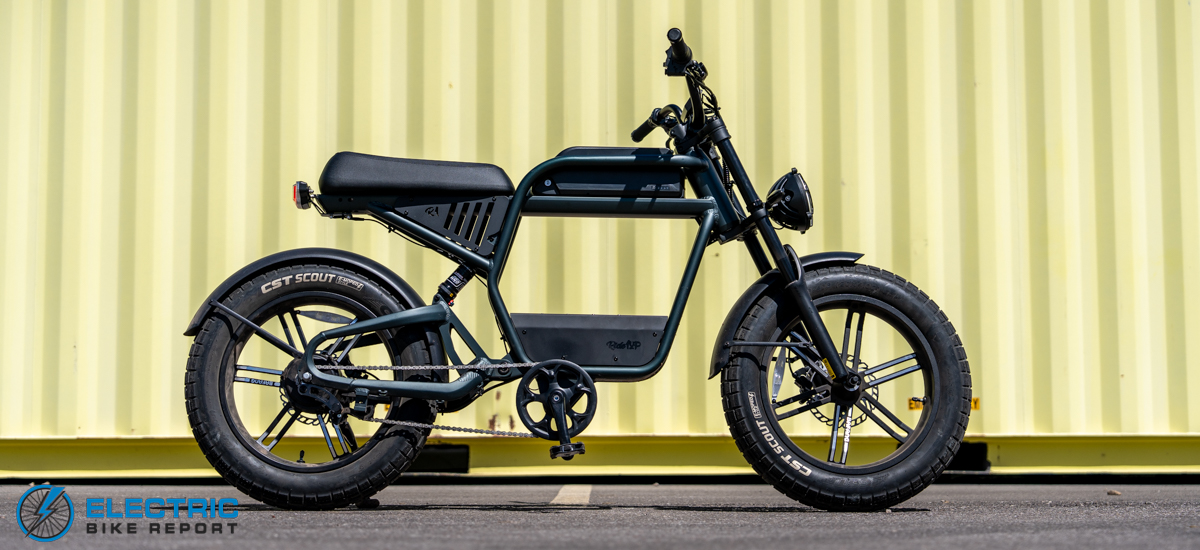 Ride1UP Revv 1 - The Best Moped-StyledFat-Tire E-Bike, 2023