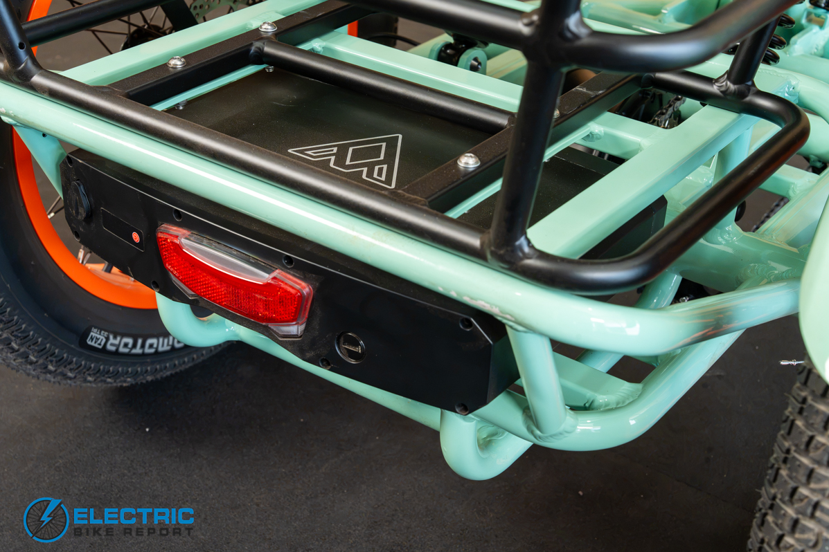 Addmotor Freetan M-368X electric bike battery compartment detail view