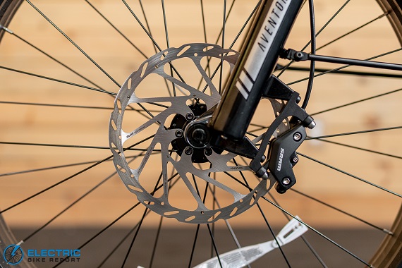 Aventon Aventure 3 Mid-Drive brake