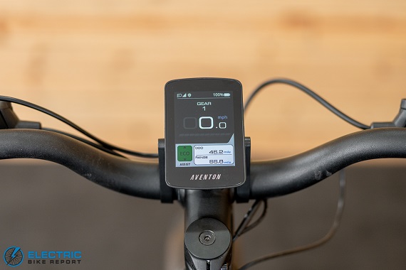 Aventon Aventure 3 Mid-Drive display