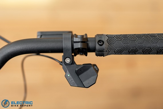 Aventon Aventure 3 Mid-Drive shifter