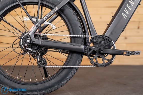 Aventon Aventure HS drivetrain