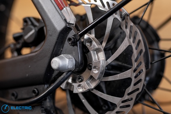 Aventon Aventure HS wheel lock