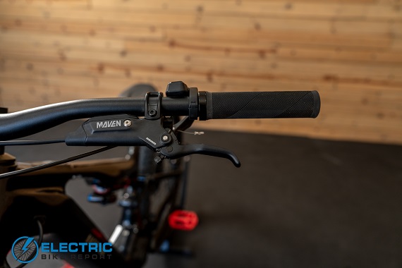 Aventon Current EXP Leftside Handlebar Frontside