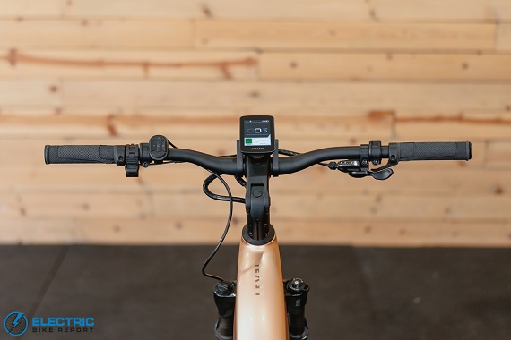 Aventon Level 3 cockpit