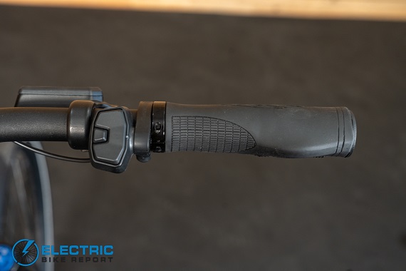 Aventon Level 4 ADV HS (Camo) Rightside Handlebar Backside