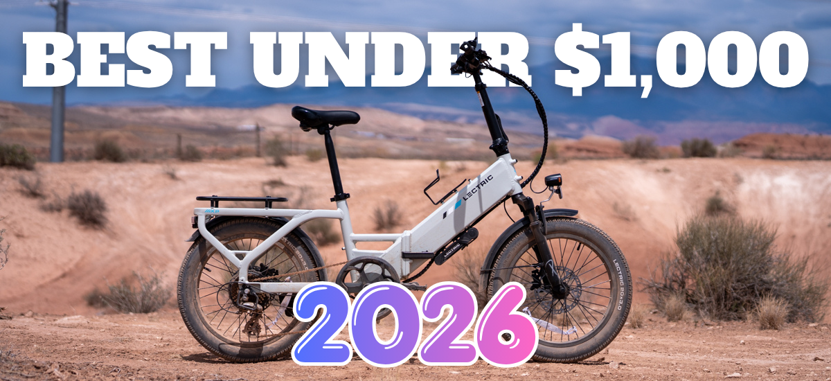 Best Electric Bikes Under $1,000 | 8 Best Options For 2026