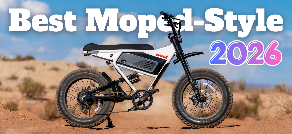 Best Moped-Style Electric Bikes of 2026: 9 Top Picks