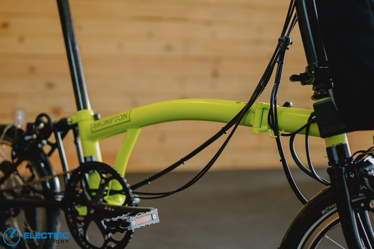 Brompton Electric C Line Explore 12 Speed - frame