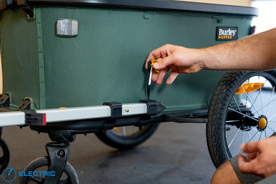 Burley Hopper tow arm pin