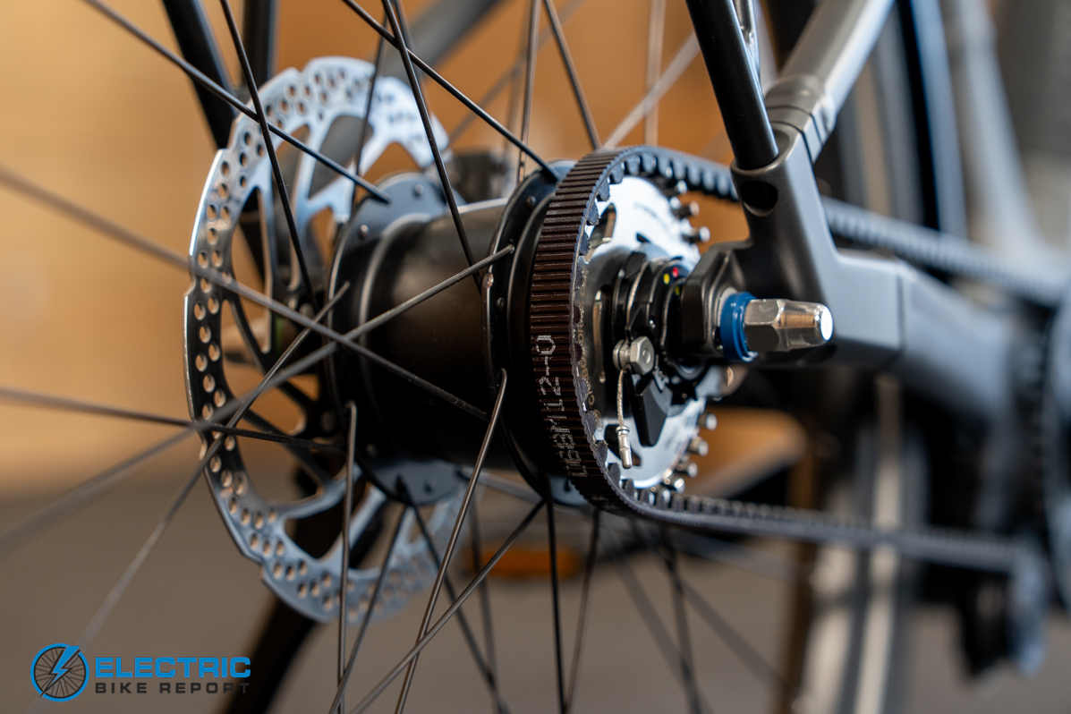 Canyon Precede:ON Comfort 7 rear cassette close-up detail