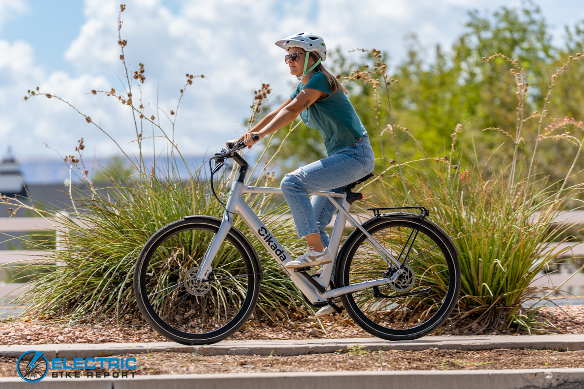 Cikada Urban Cruise electric bike side profile view
