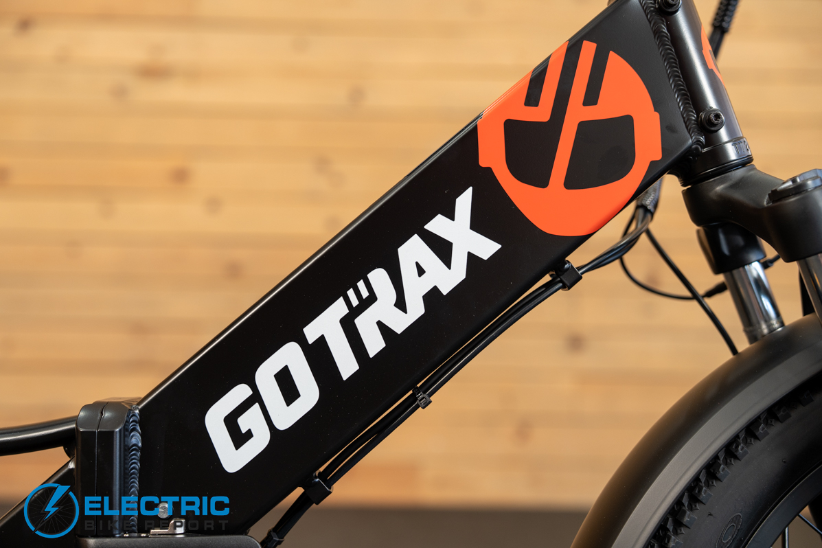 GoTrax F2 electric bike brand logo