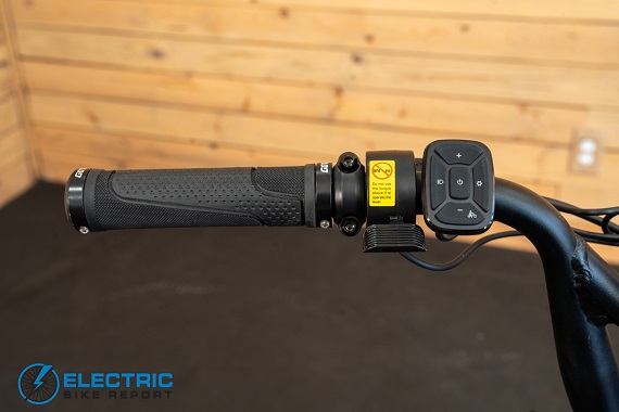 Gotrax Mustang Leftside Handlebar Backside