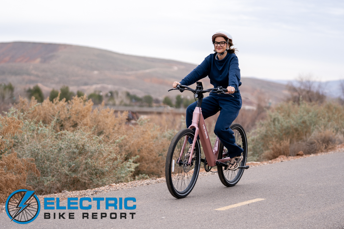 Hey Bike Venus (Pink) action-1