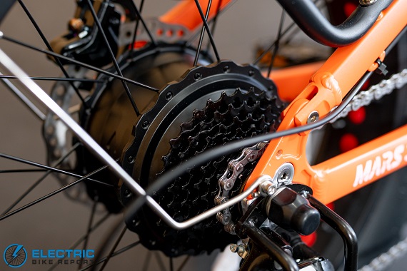 HeyBike Mars 3.0 cassette