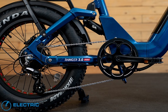 HeyBike Ranger 3.0 Pro drivetrain