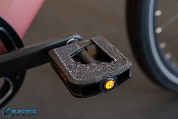 Heybike Venus pedals