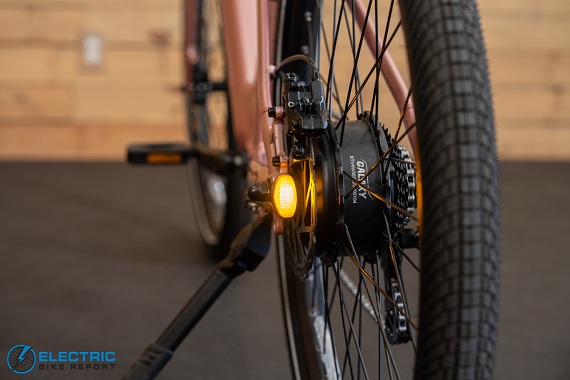 Heybike Venus turn signal