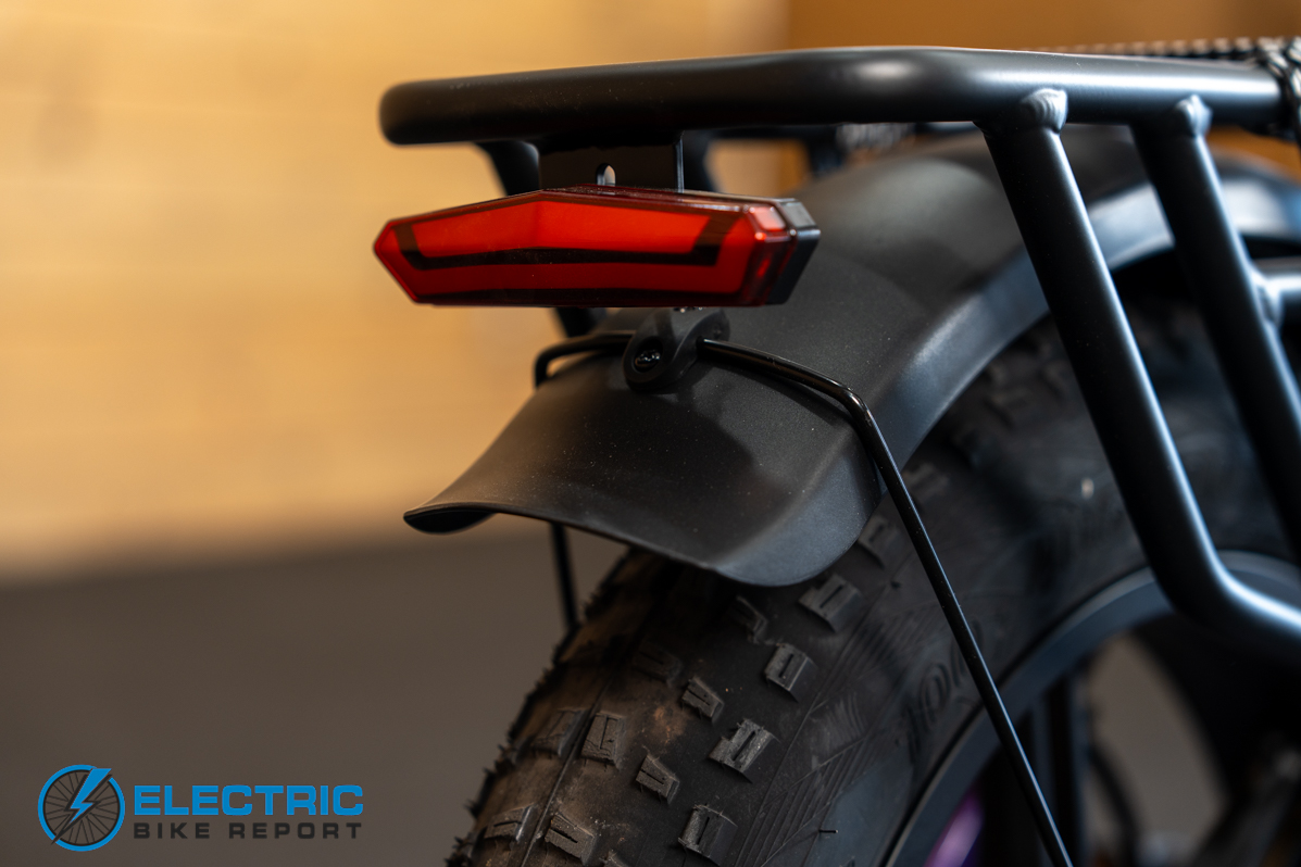 Kingbull Literider 2.0 rear fender detail close-up view