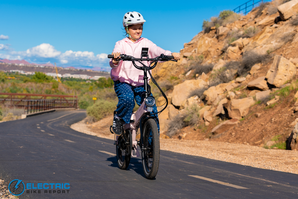 Lectric XP Lite 3 folding electric bike hero shot
