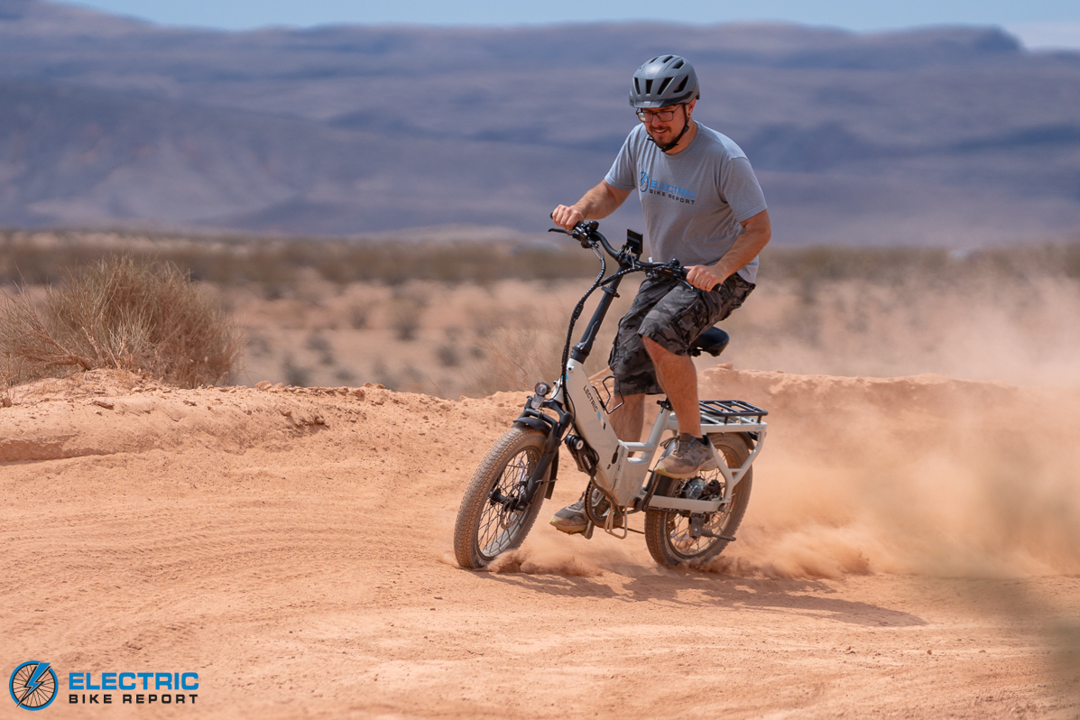 Lectric XP4 500 ST - action dirt