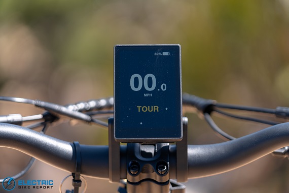 Lectric XP4 display