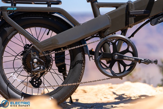 Lectric XP4 drivetrain