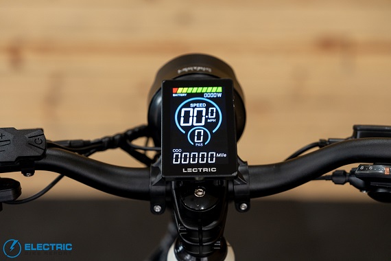 Lectric Xpeak 2.0 ST display
