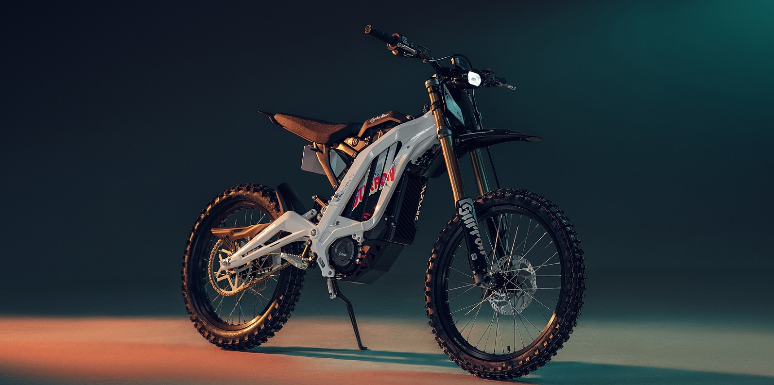Sur-ron Light Bee electric dirt bike side profile view
