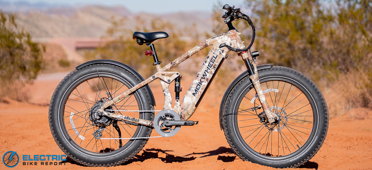 Mokwheel Obsidian - The Full Suspension Fat Tire Electric Bike