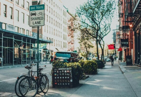 NYC bike street
