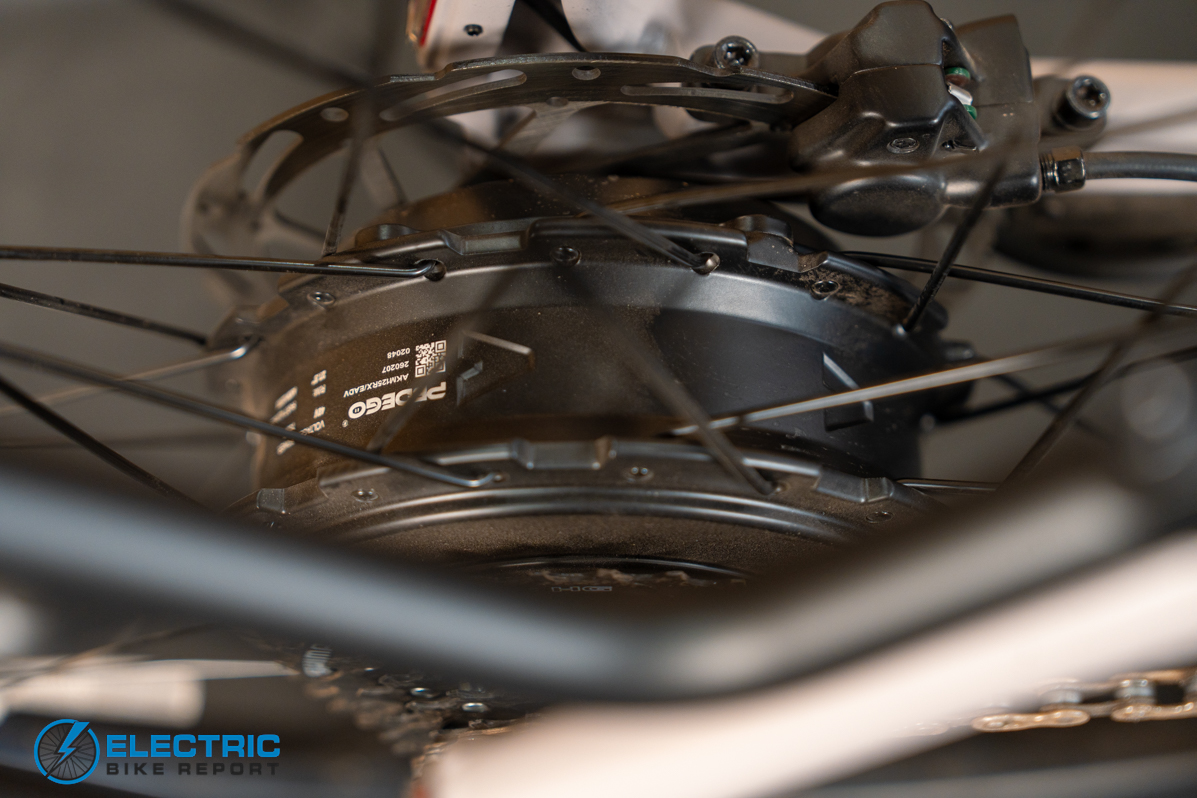 Pedego Ridge Rider 2 electric bike motor close-up detail