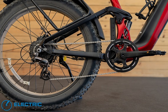 Puckipuppy Golden R drivetrain