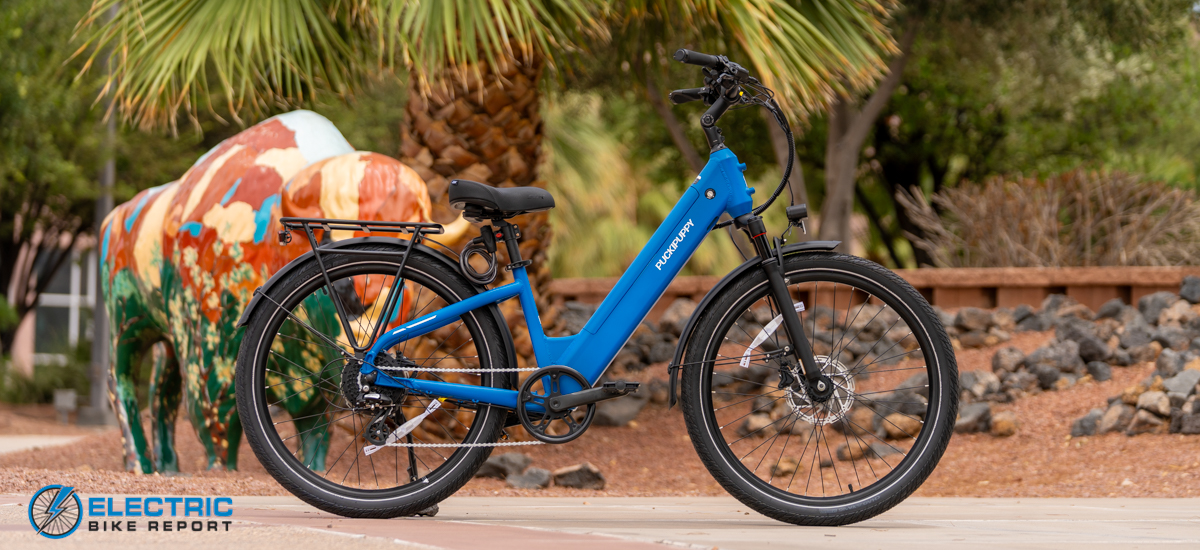 Puckipuppy Poodle Pro electric bike hero shot