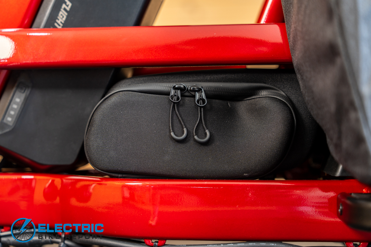 Radio Flyer Loop electric bike storage case side view