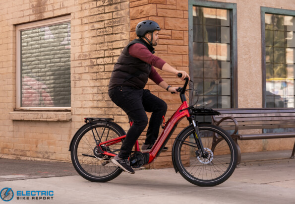 Specialized Turbo Como 3.0 IGH Electric Bike Review Action Shot