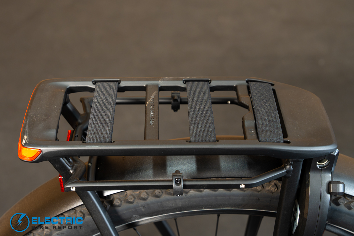 Specialized Turbo Vado 3.0 5.0 rear rack accessory close-up view