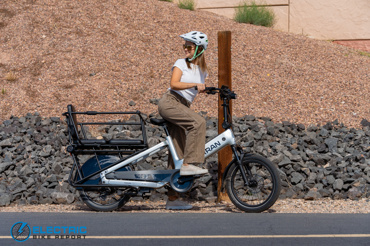 Tarran L1 electric bike detail shot showcasing design and components