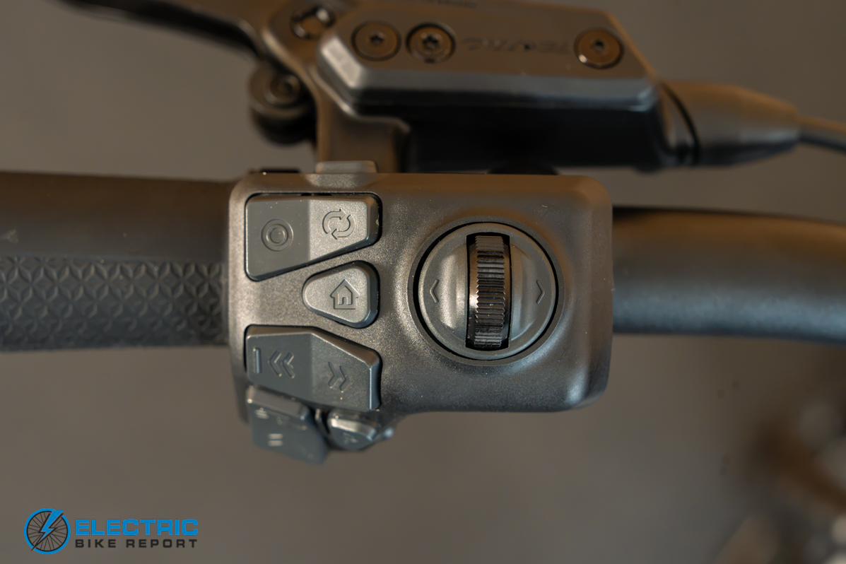 Tarran L1 electric bike controller unit close-up detail view