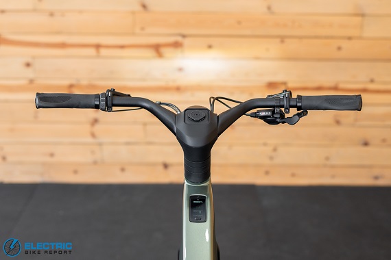 Trek FX+7 cockpit