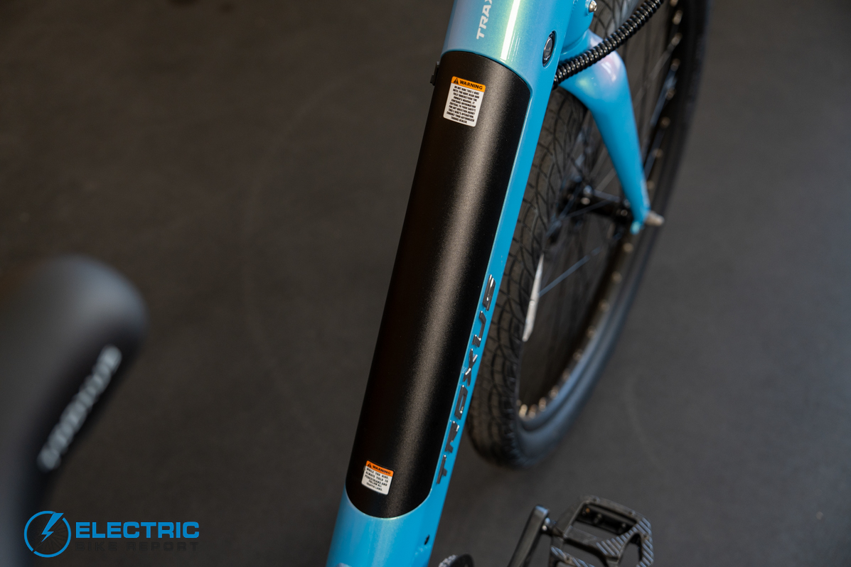 Troxus Trax Whim IQ battery pack close-up detail