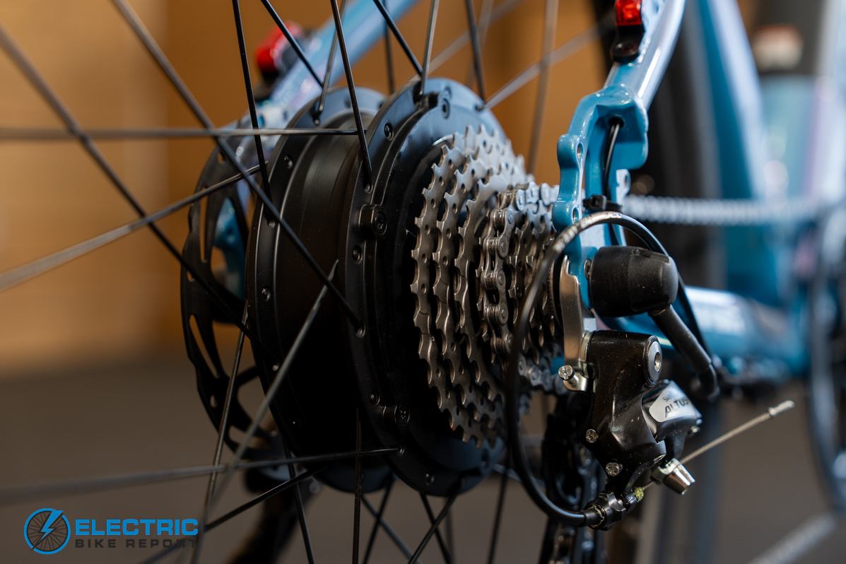 Troxus Trax Whim IQ rear cassette close-up detail