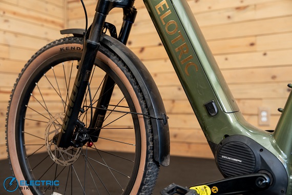 Velotric Discover M suspension fork