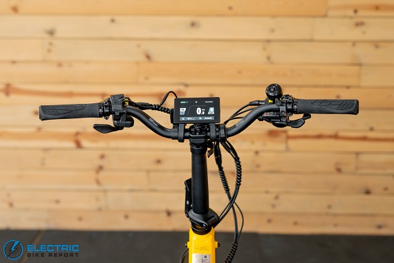 Velotric Fold 1 Plus cockpit