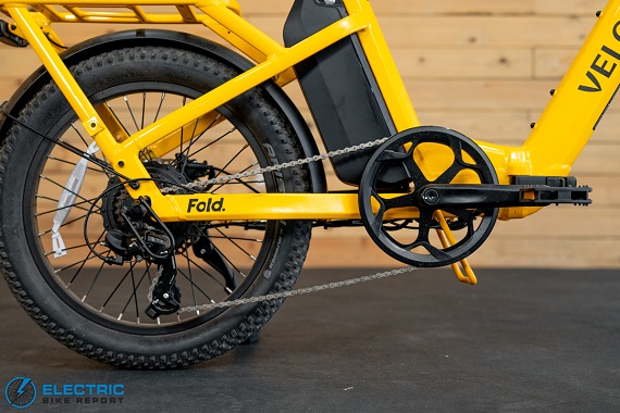 Velotric Fold 1 Plus drivetrain