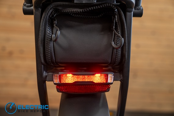 Velotric GoMad Rear of Bike & Taillight
