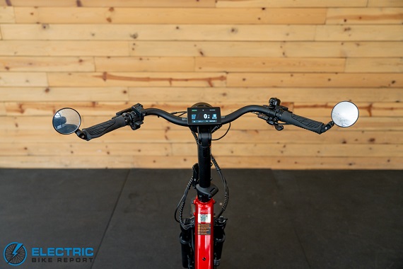 Velotric Triker cockpit
